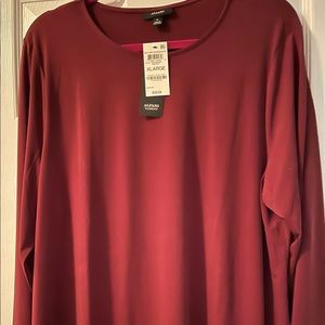 NWT Alfani Tunic Top XL